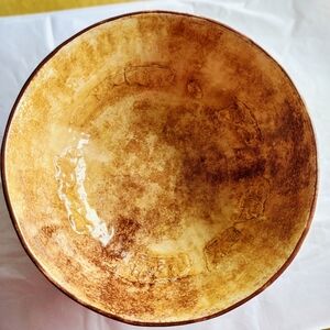 Vintage Rare Rale Italian Pottery Large 13x6 Serving Bowl